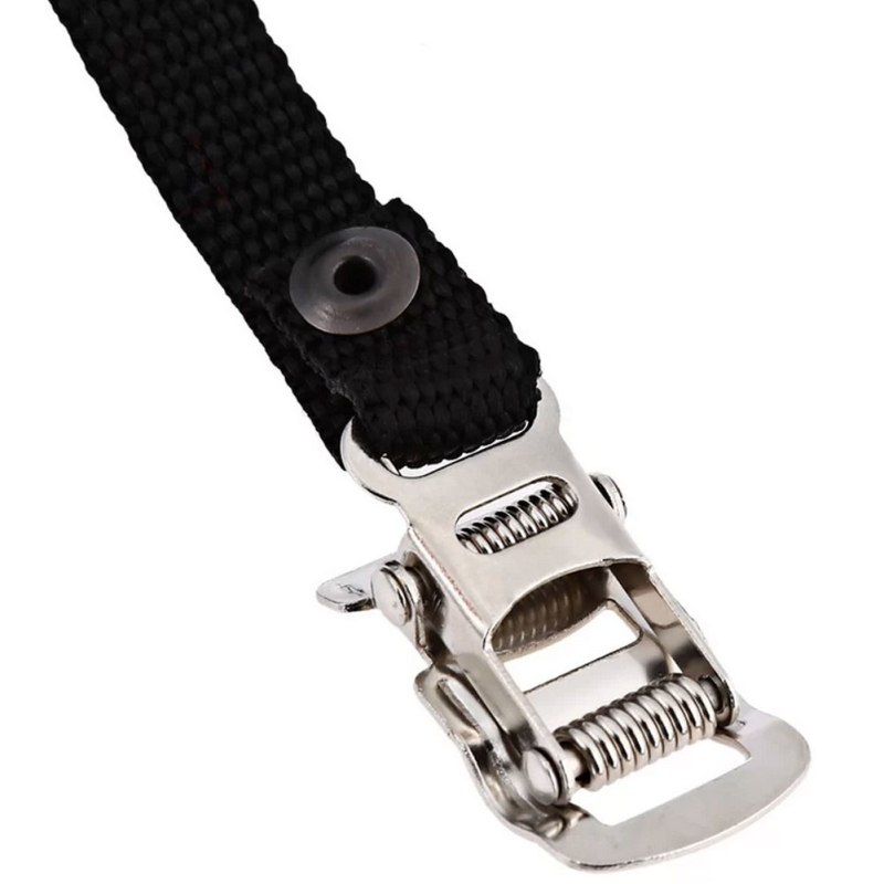 2Pc Bicycle Pedal Toe Strap Fixed Gear Foot Binding Band Cycling Safety