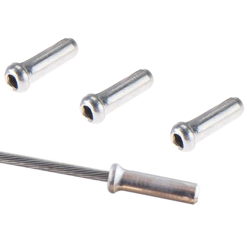 30pcs Bike Cable Ends, Alloy Brake Cable End Caps, Road Mountain Bikes
