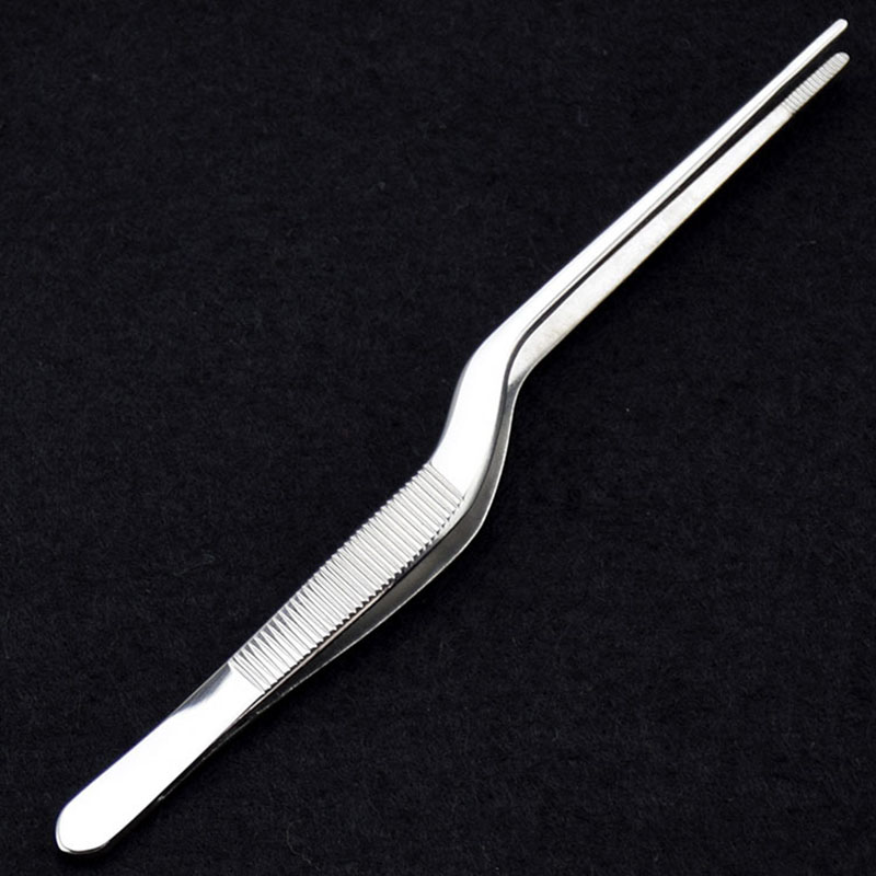 New Stainless Steel Ear Tweezers multiple Uses Safe Cosmetics Bending