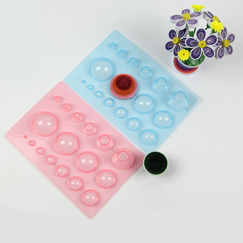 Paper Quilling Mould Mold Half Ball Domes Board Creation DIY Paper