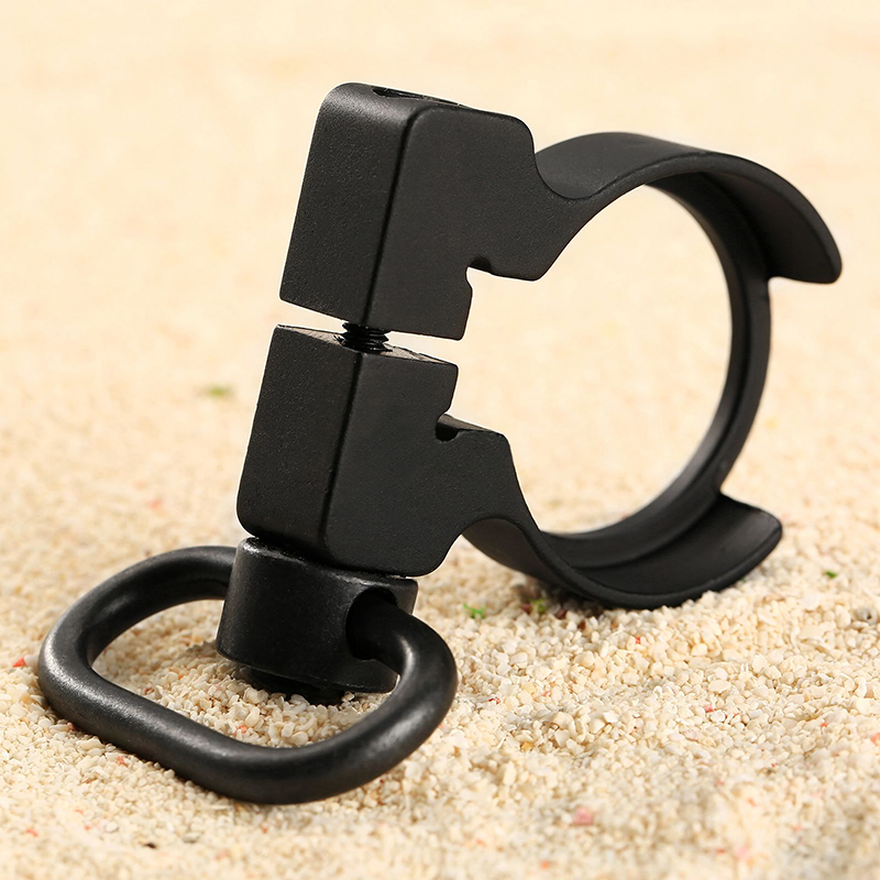 Quick Detach QD Sling Swivel Clamp on Single Point buffer tube Adapter