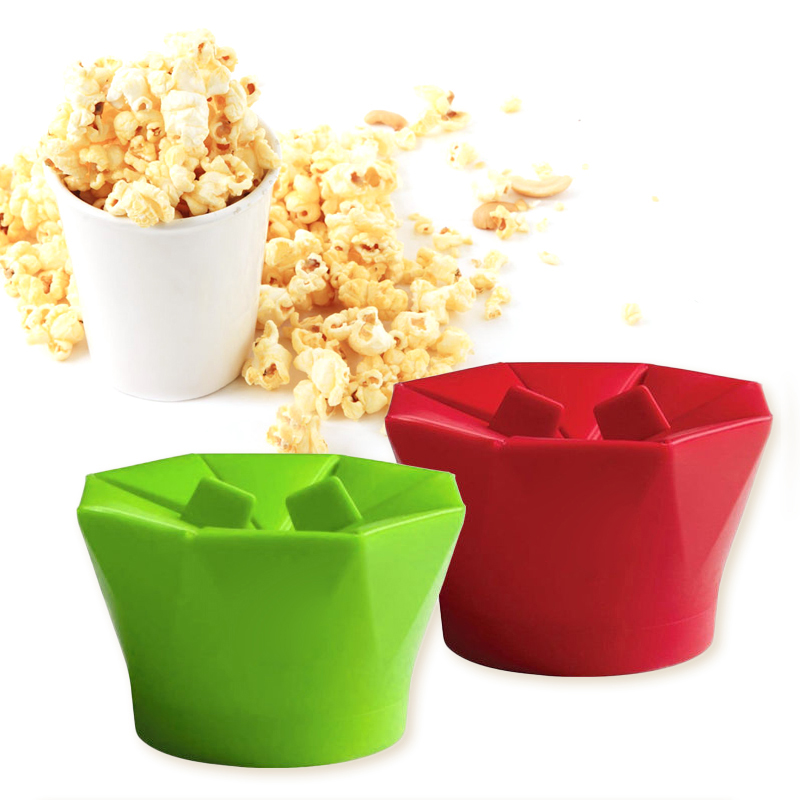 Silicone Microwave Magic Household Popcorn Maker Container Healthy