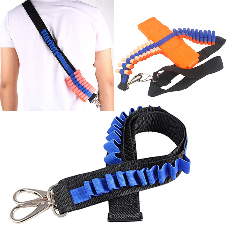 Bandolier Shoulder Strap Darts Ammo Storage For Nerf Nstrike Blasters
