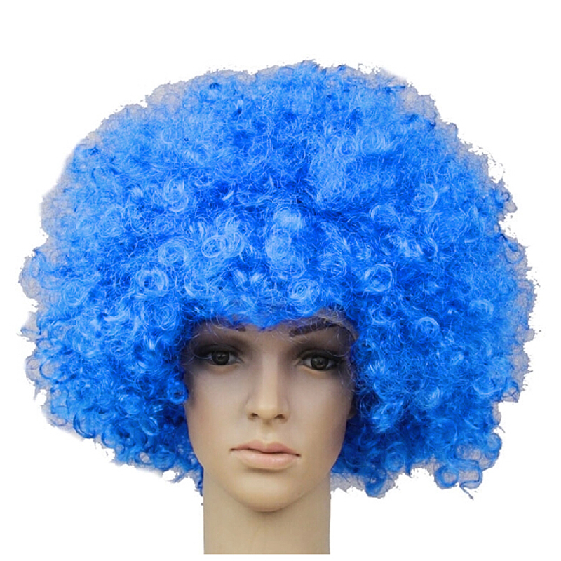 Unisex Fun Funny Afro Curly Clown Party 70s Disco Wig Wigs New | eBay