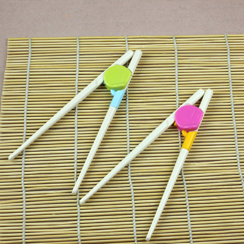 1Paar Essstäbchenhalter Kinder Essstäbchen zum Lernen Lernstäbchen Zubehör