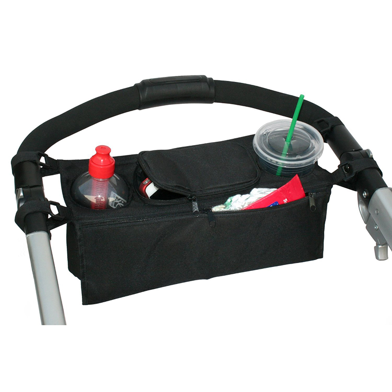 Baby Pushchair Stroller Pram Carrying Bag Hanging Pocket Storage Organizer SI