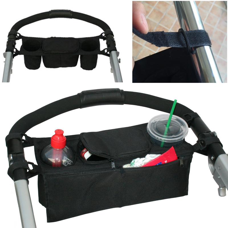 double stroller parent console