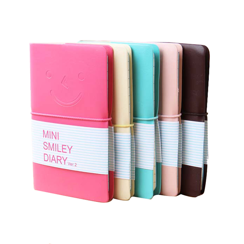 best mini diary leather