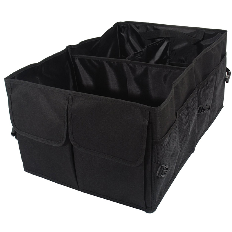 Foldable Car Auto Back Rear Trunk Seat Big Storage Bag Pocket Cage ...