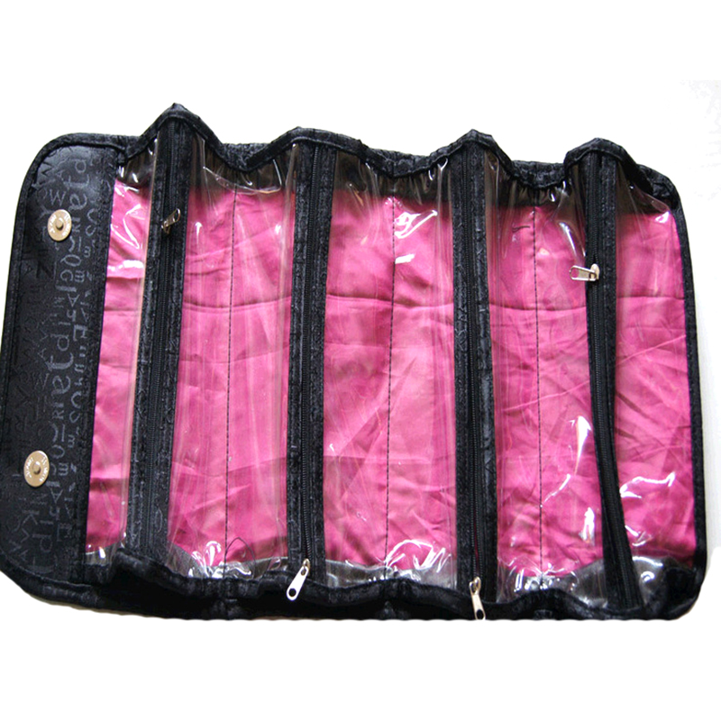 roll up makeup bag organizer