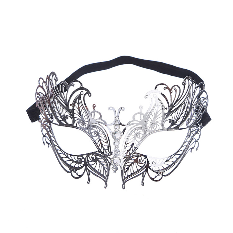 Luxury Venetian Metal Filigree Masquerade Party Mask Laser Cut with ...