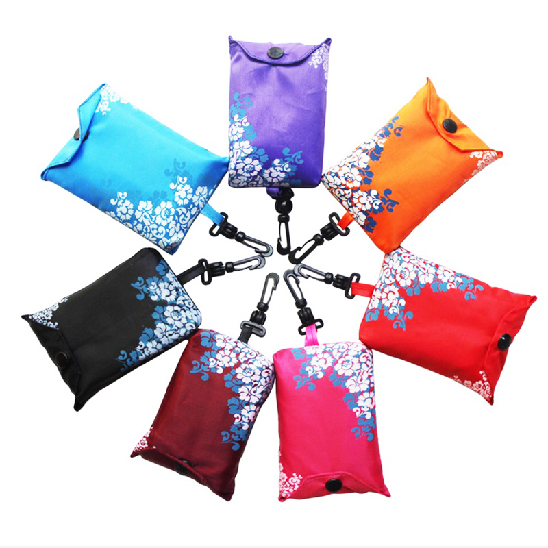 Foldable Handy Shopping Bag Reusable Tote Pouch Recycle Storage