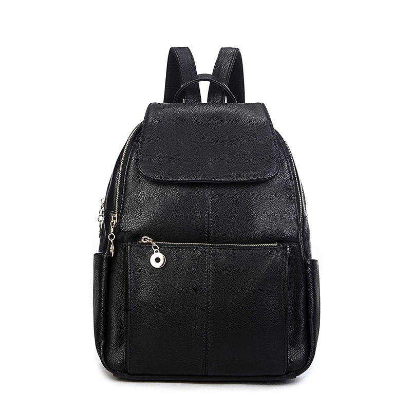 Women's New Backpack Travel PU Leather Handbag Rucksack Shoulder School ...