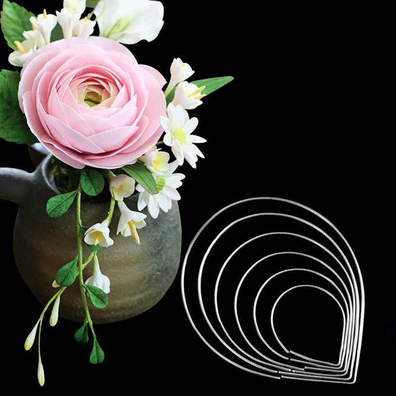 4x Peony Flower Cake Fondant Plunger Cutter Decorating Mold Sugarcraft Baking JA