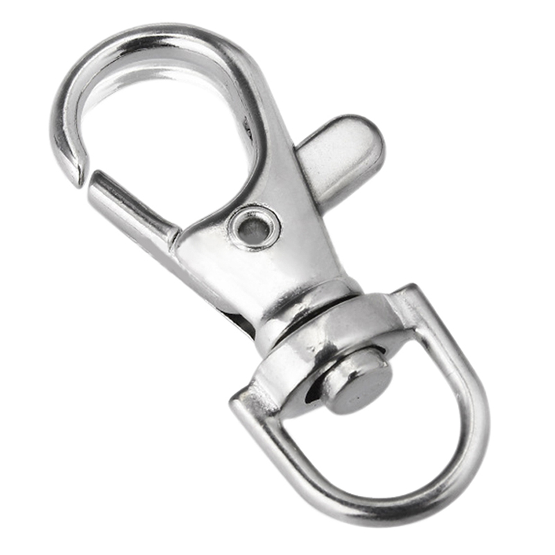 New Stainless steel Lobster Clasps Swivel Snap Hook Key Buckles ...