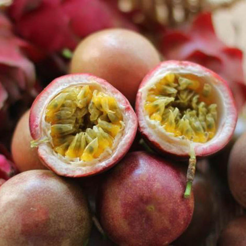 40Pcs Tropical Exotic Passion Fruit Seeds Purple Passiflora Edulis | eBay