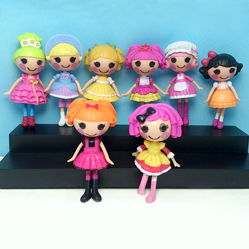 Lot of 8pcs Lalaloopsy Dolls Cute Small Toys Home Decor Collections ...