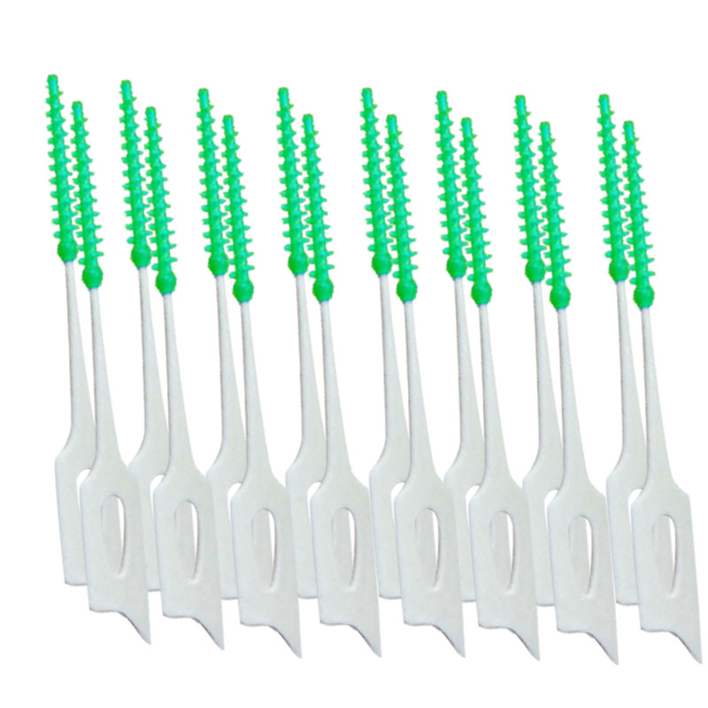 20Pc Useful Teeth Oral Care Clean Interdental Floss Brushes Dental ...