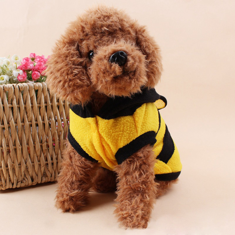 Теплое пальто Пчелы для собаки или кошки