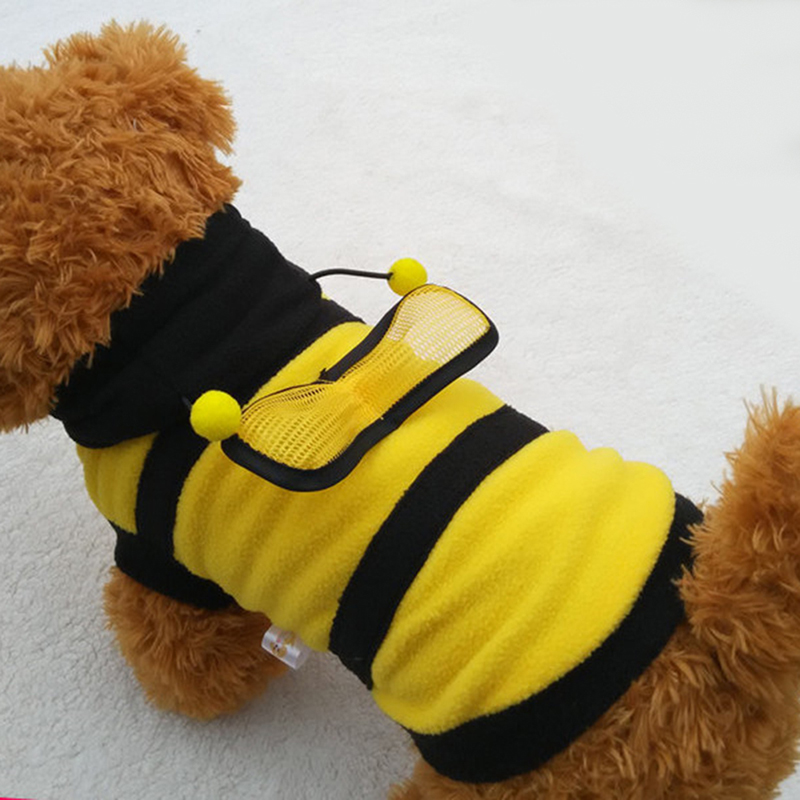 Теплое пальто Пчелы для собаки или кошки