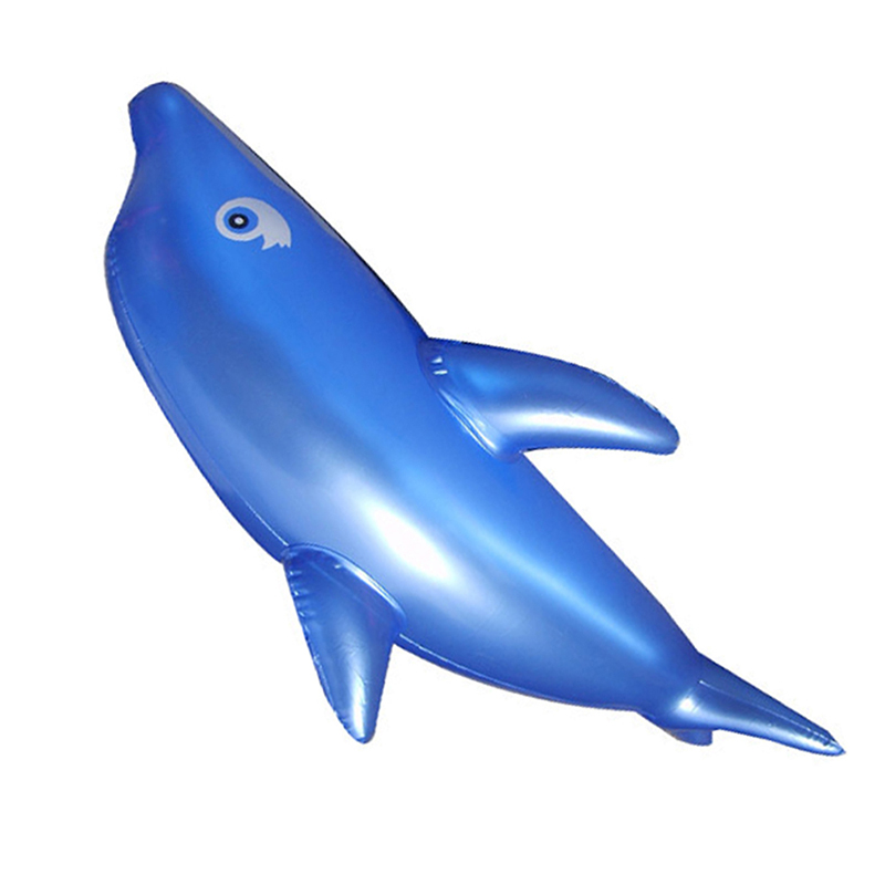 Inflatable Dolphin Fish 53cm Blow Up Pool Beach Party for Childrens ...