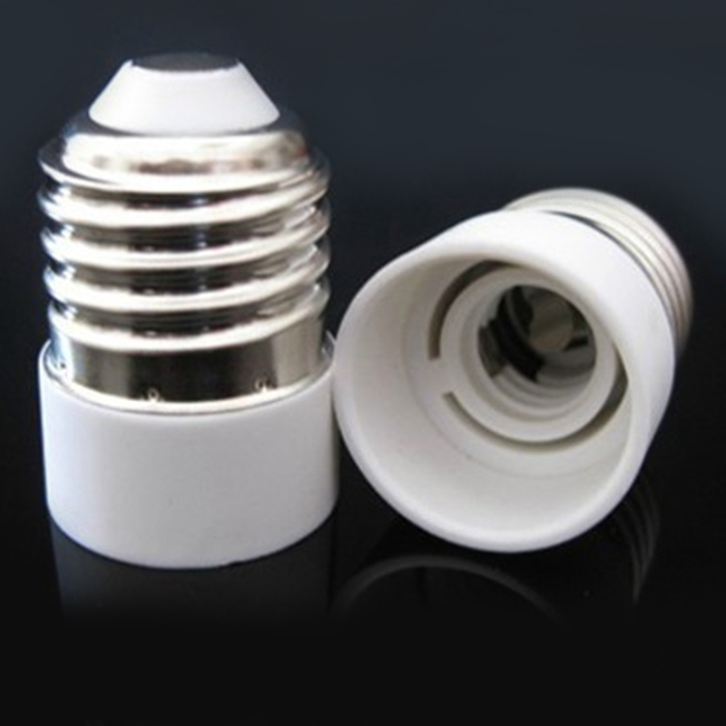 2x E27 E14 LED Base Sockel Licht Birne Lamp Halter Stecker Adapter-Konverte S3J0
