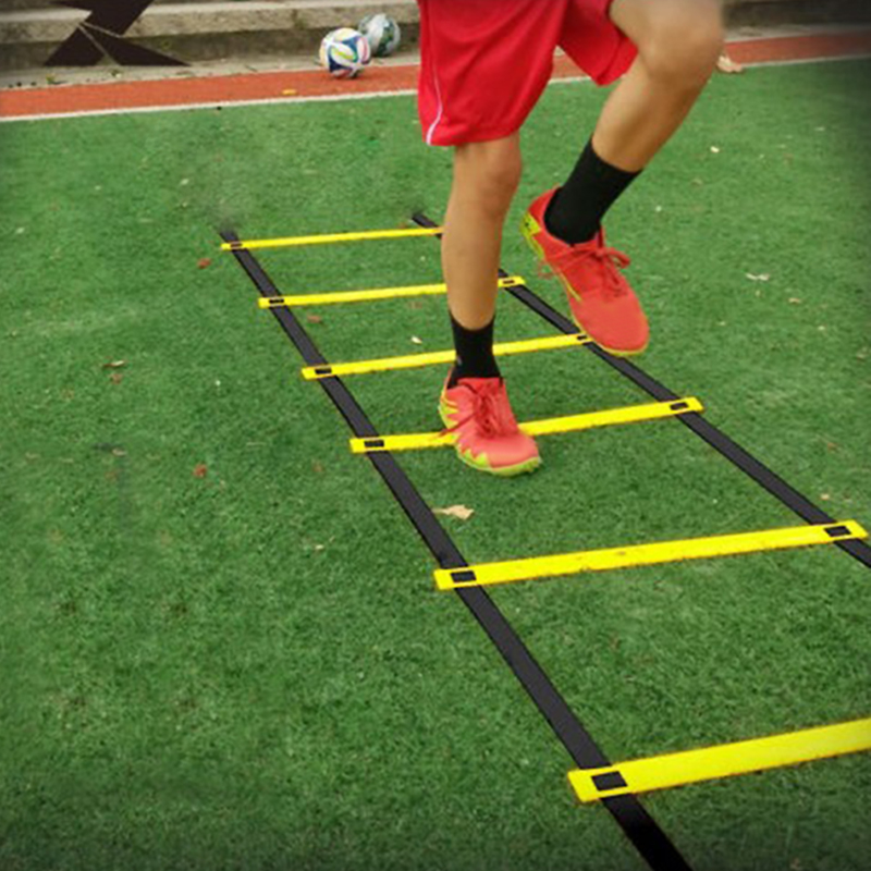 New 6-rung Agility Ladder for Soccer Football Speed Fitness Feet ...