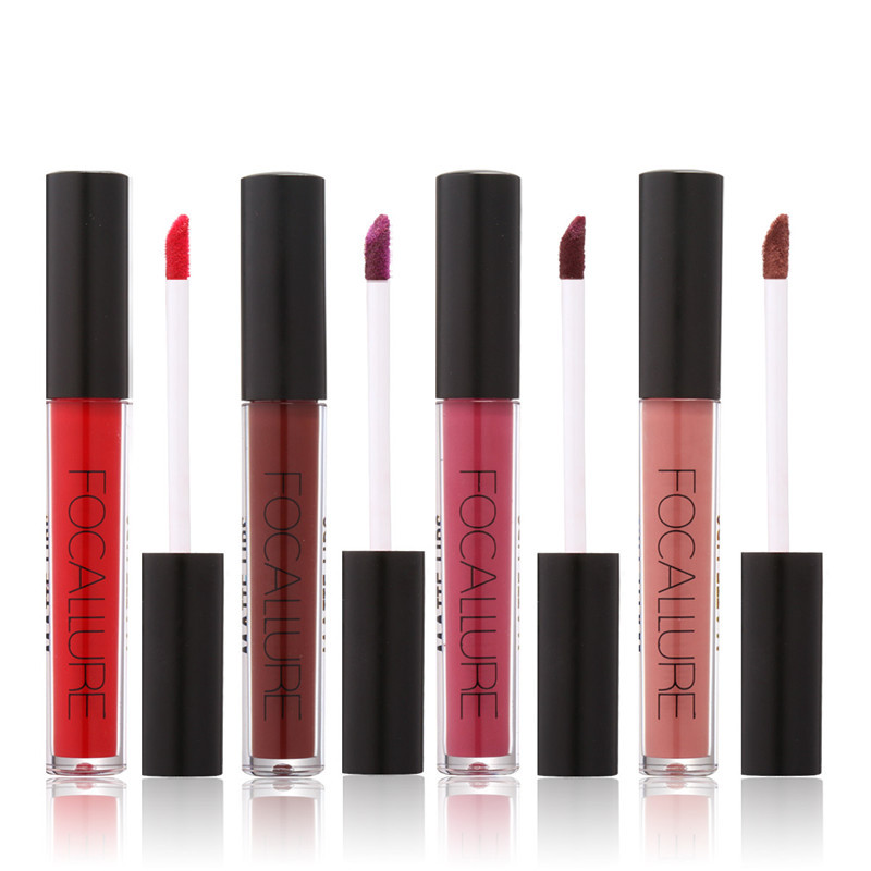 Focallure 34 Colors Liquid Matte Lipstick Pencil Lip Waterproof Lip
