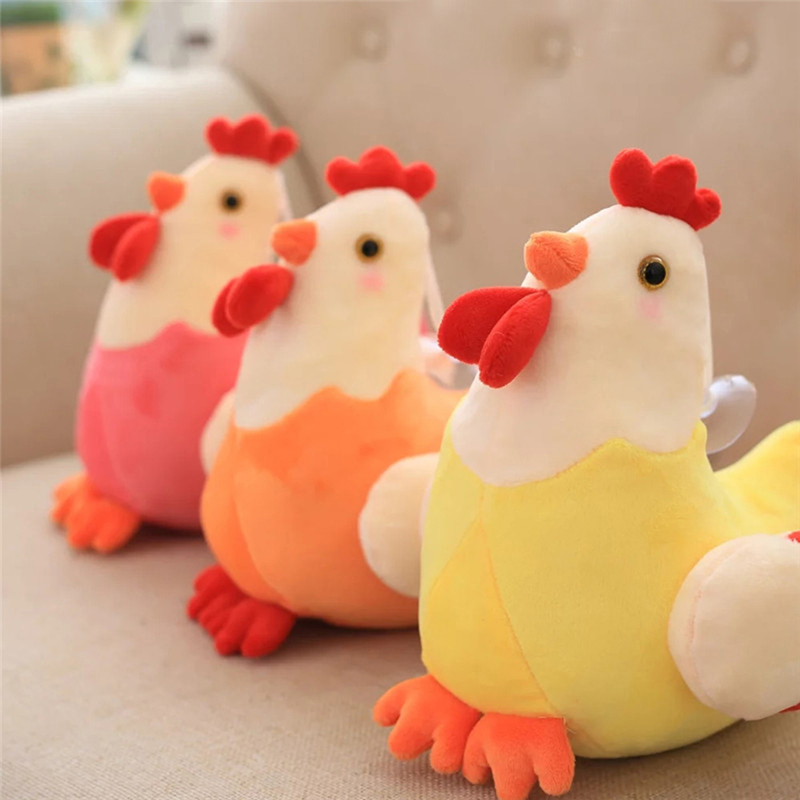 chicken plush cute