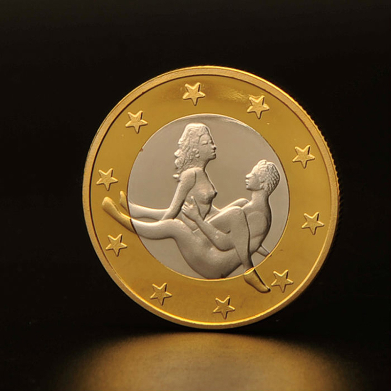 Erotic Sex Coins Germany Medalsgold Coins Iron Collection