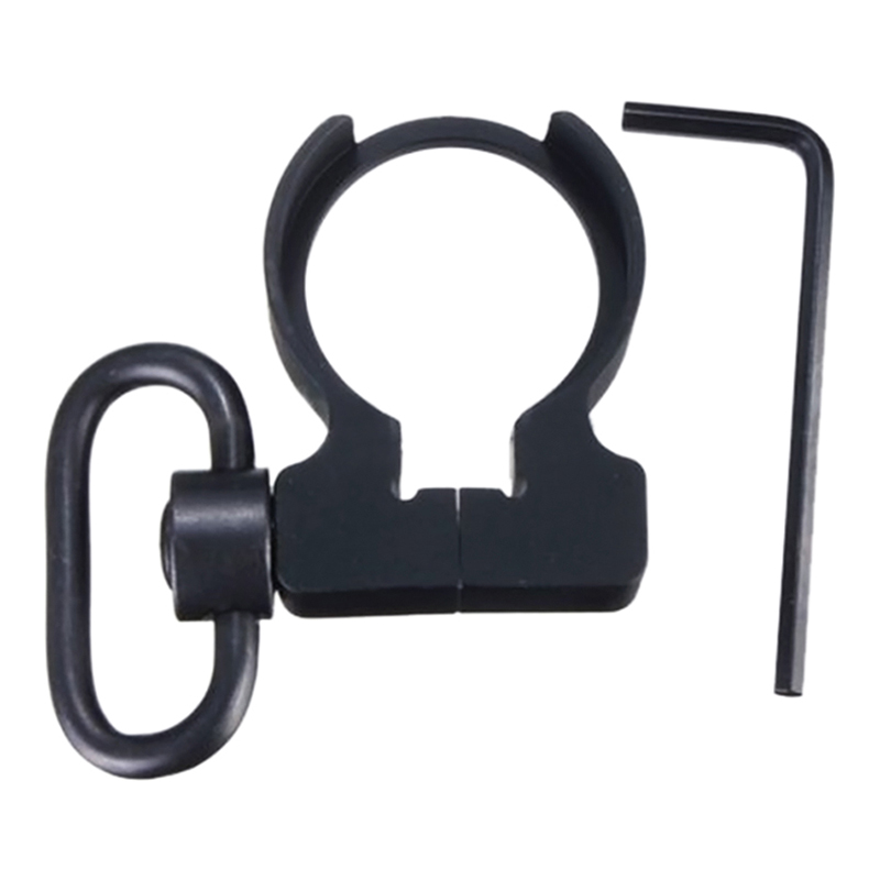 Quick Detach QD Sling Swivel Clamp-on Single Point buffer tube Adapter ...