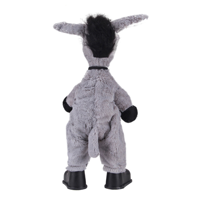 Donkey Singing Dancing Battery Operated Toy Plush Simulation Doll ...