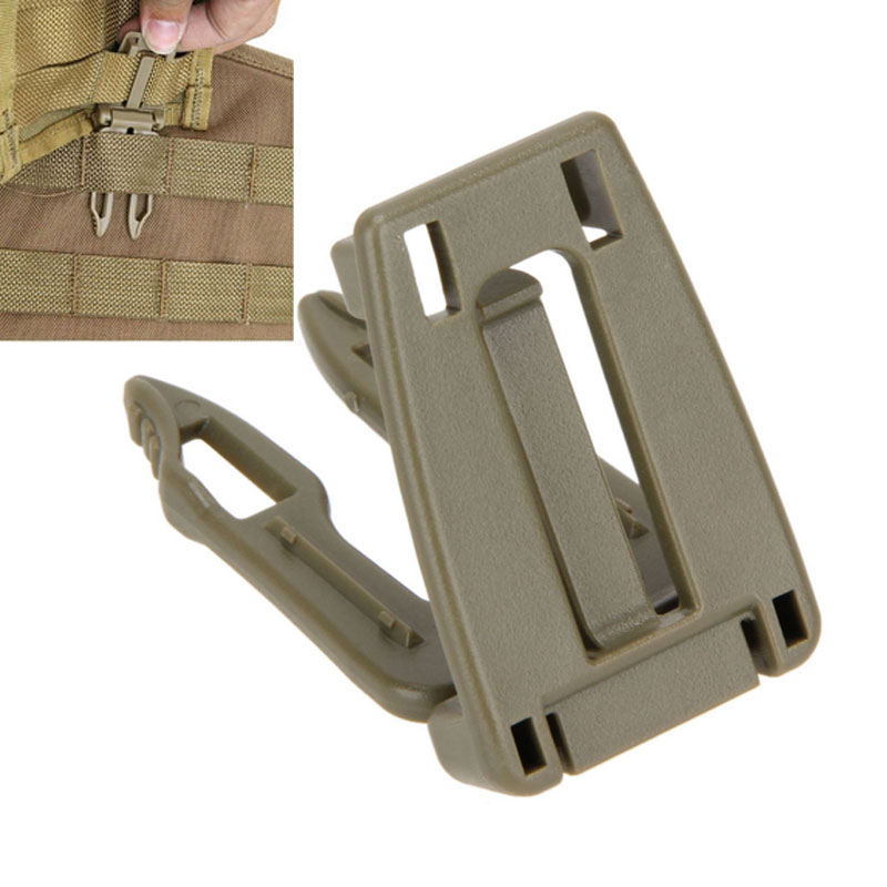 5 Pcs Molle Strap EDC Outdoor Backpack Bag bing Connecting Buckle