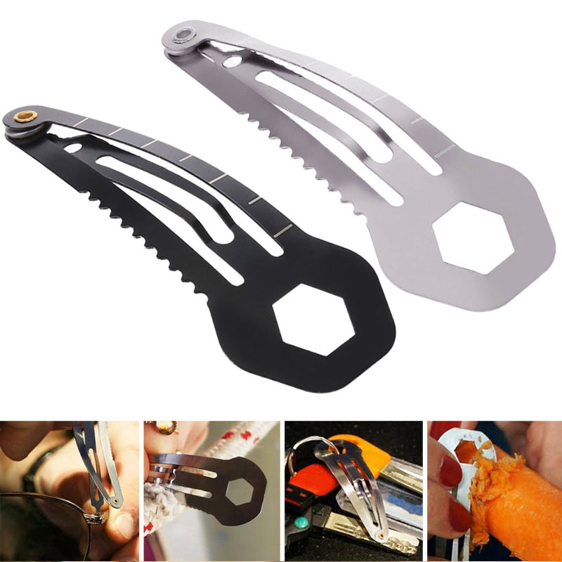 Women Selfdefense Tool Multifunction Stainless Steel Hairpin EDC