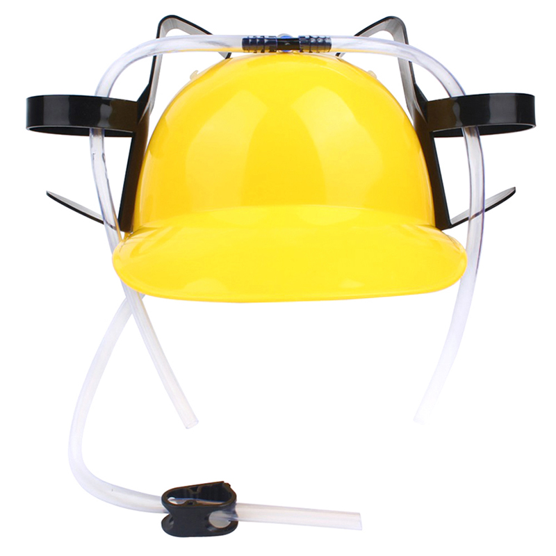 Beer Wine Drinking Helmet Hard Hat Game Drink Party Dispenser Carnival 5 Colors eBay