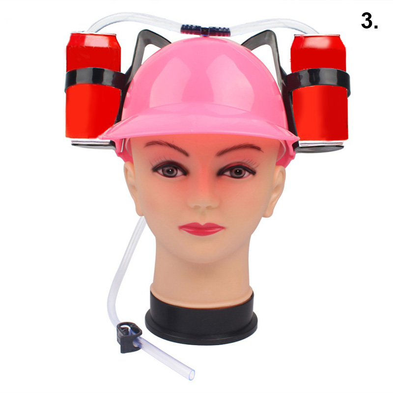 Beer Wine Drinking Helmet Hard Hat Game Drink Party Dispenser Carnival 5 Colors eBay