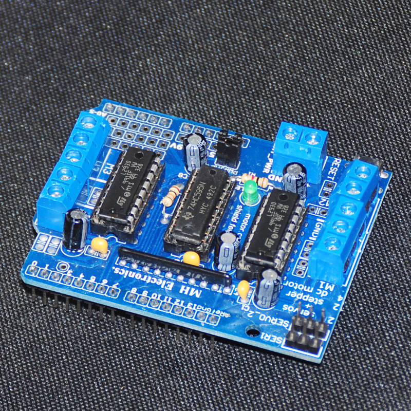 Motor Drive Shield Expansion Board L293D For Duemilanove Mega2560 DAP