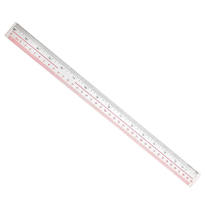 40cm 16 Inches Length Measure Clear Plastic Straight Edge