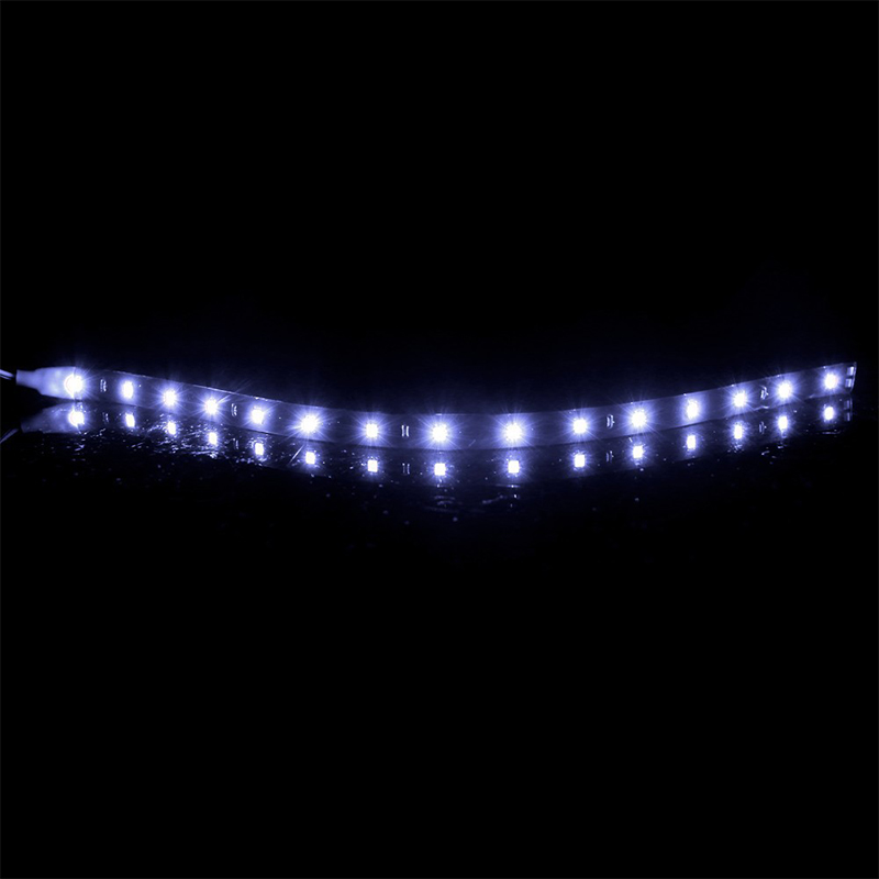 4x LED Streifen Strip Band Leiste 30cm 15LED Rot Blau Weiß 12V Wasserdichte K2N6