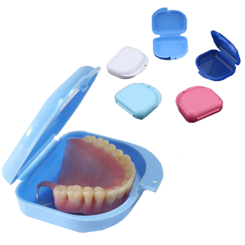 Dental Denture Teeth Storage Case Box Protecting Container Collection ...