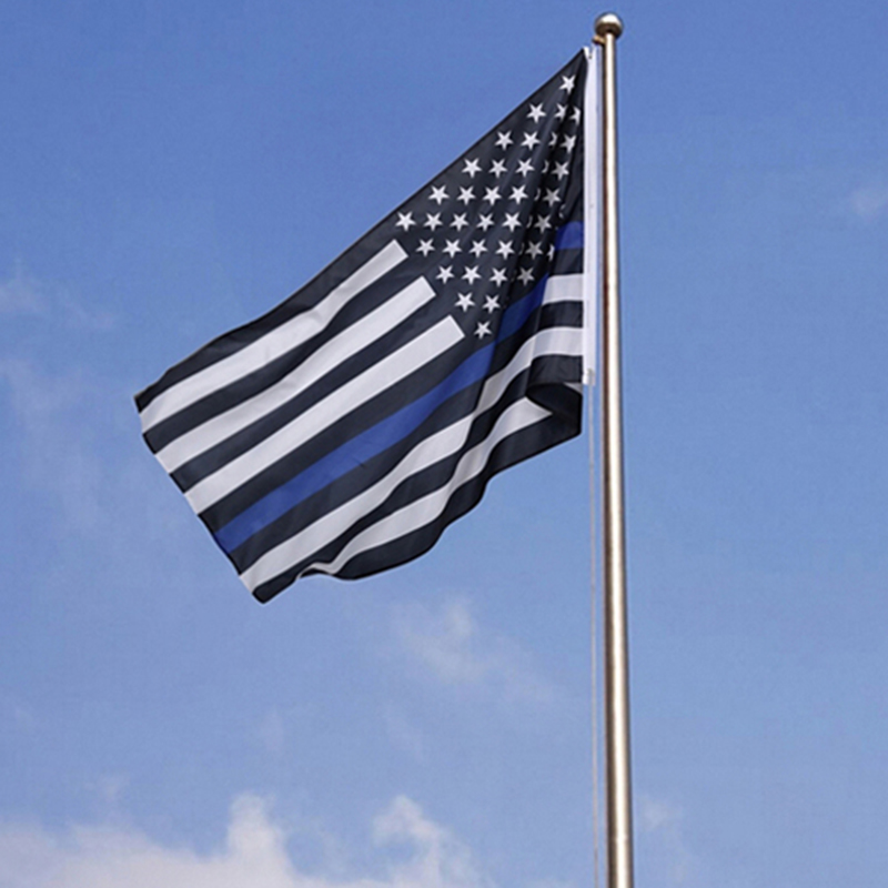 flag two blue stripes one white