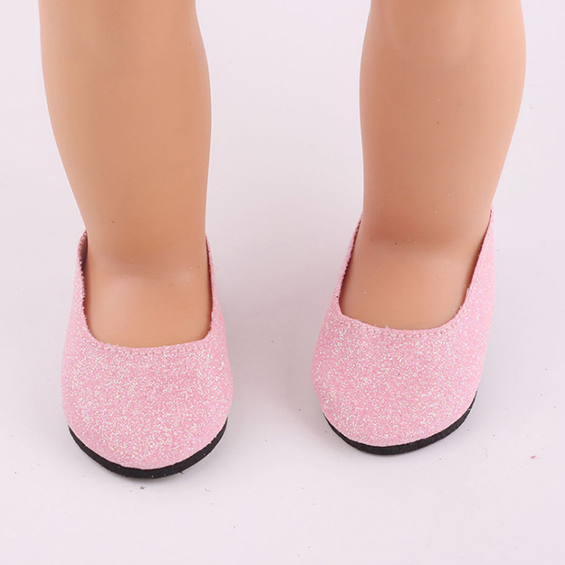 Hot Baby Dolls Shoes colorful Matte Shoes Fits 18" Doll Clothes
