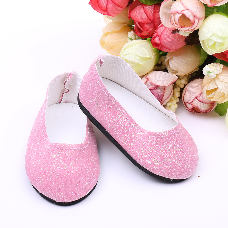 Hot Baby Dolls Shoes colorful Matte Shoes Fits 18" Doll Clothes