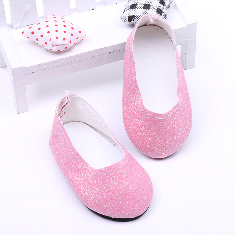 Hot Baby Dolls Shoes colorful Matte Shoes Fits 18" Doll Clothes