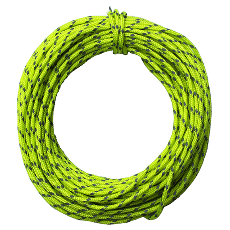 High Visibility Fluorescent Reflective Guy Line Rope Cord Camping ...