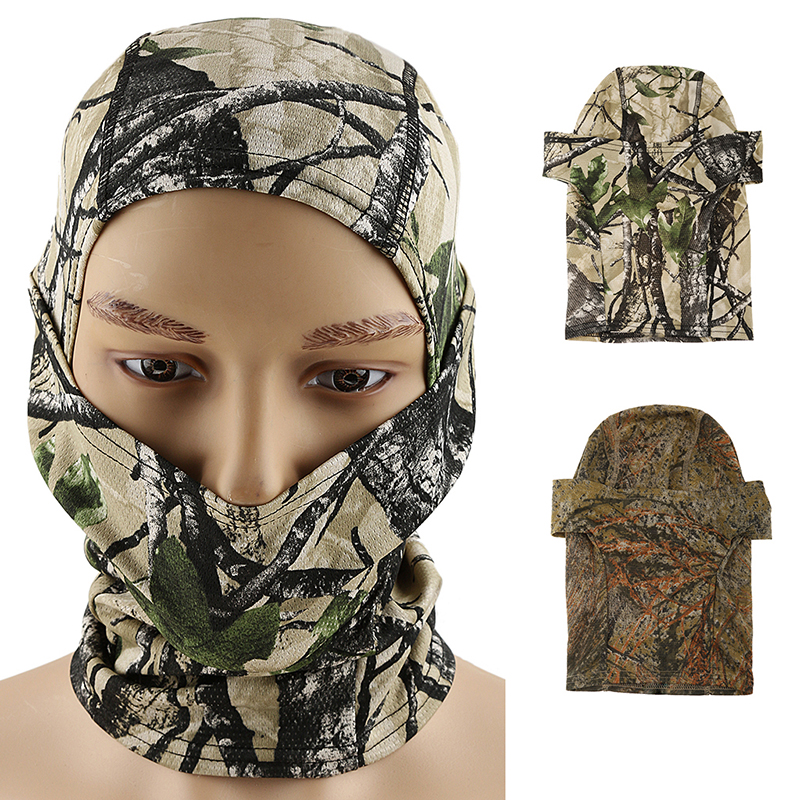 Camouflage Full Face Mask Camo Hunting Airsoft Paintball New | eBay