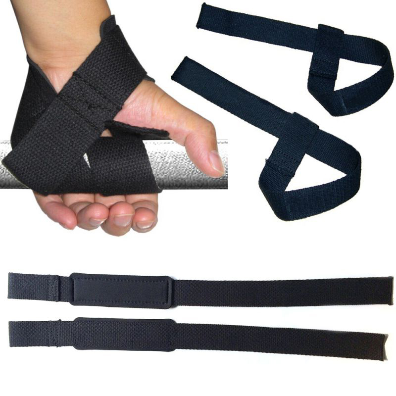 Buy Weight Lifting Wrist Support Strap Wrap Gym Bodybuilding Training ...