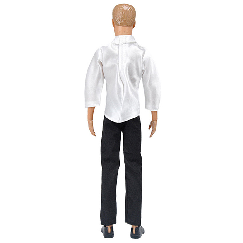 Ken Doll 3Pcs Black Tuxedo Suit With Black Tie+White Shirt+Black Pants ...