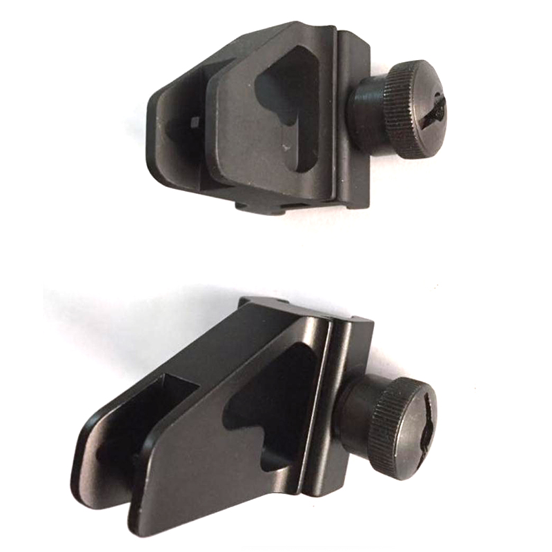 Tactical Rail Mount Fixed Front Iron Sight Weaver Picatinny Rail