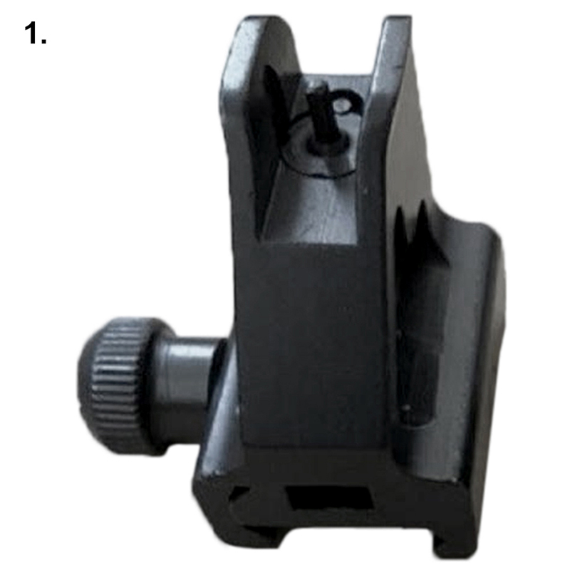 Tactical Rail Mount Fixed Front Iron Sight Weaver Picatinny Rail ...